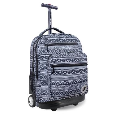Imagem de Mochila com rodinhas J World Sundance 20 com capa para laptop 15.6