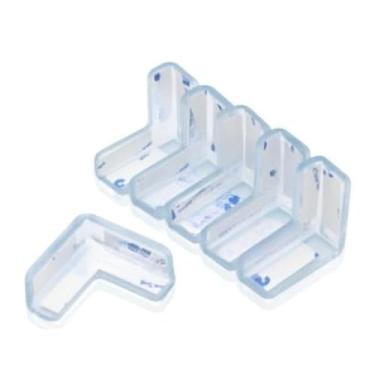 Imagem de 20 Protetor De Silicone De Mesa Quina Protetor Para Móveis Quarto Cozinha Casa (20 Pcs Quadrado)