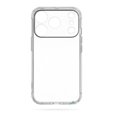Imagem de Compatível com iPhone 17 Pro Max (tela de 6,9) - Capinha Capa Case Anti-Impacto Queda Shock Transparente em Silicone Proteção nas bordas Reforçadas