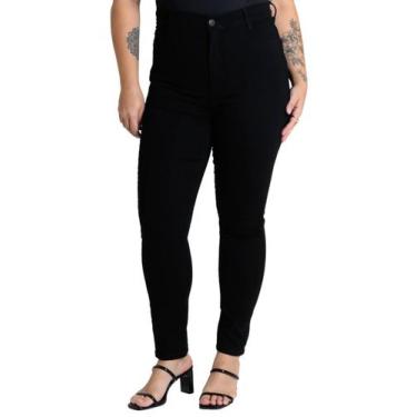 Imagem de Calça Sarja Sawary Plus Size - 280312 - Preta 50, Preto, 50