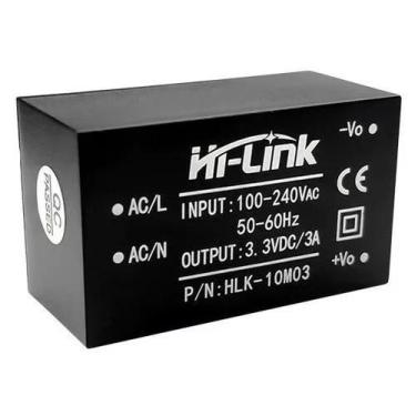 Imagem de Mini Fonte Hi Link HLK-10M03 100-240V 3.3V DC 10W - HI-LINK