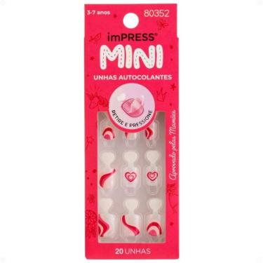 Imagem de Mini Unhas Autocolantes Infantil Kiss New York Impress Dream Big Imm304b