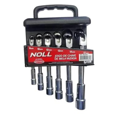 Imagem de Jogo de Chave de Biela Vazada 8 a 17mm 6 Peças Noll 400,0001