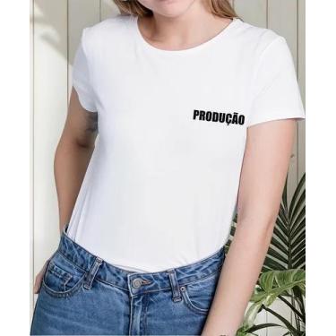 Imagem de Camiseta Camisa Adulto Feminina Masculina Uniforme de Trabalho Profiss