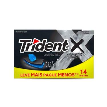 Imagem de Chiclete Trident X Fresh Intense 26,6g