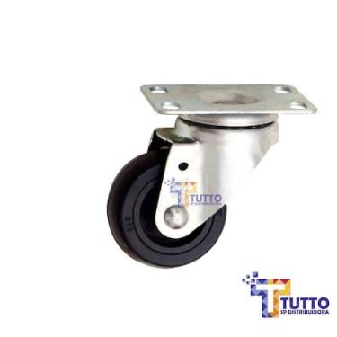 Imagem de Rodízio Giratório 2" e Roda Termoplástica BP210 - Modelo GL 210 BPF - 