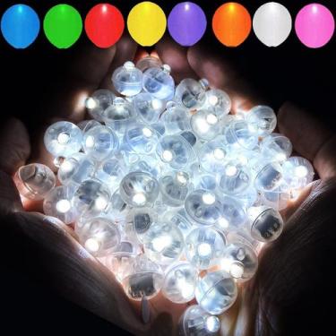Imagem de Luz de balão LED Aogist White Waterproof 200 unidades