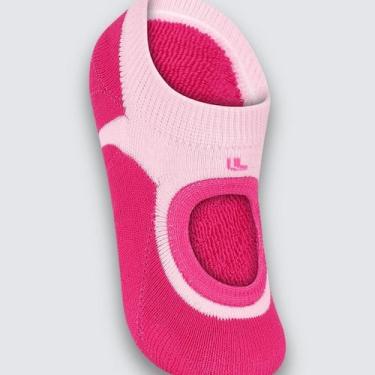 Imagem de Meia Lupo Sapatilha Antiderrapante Infantil 2286-002, Rosa, 198, 30-36