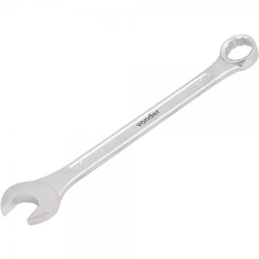Imagem de Chave combinada 21mm cromo vanádio cromada cartela - Vonder