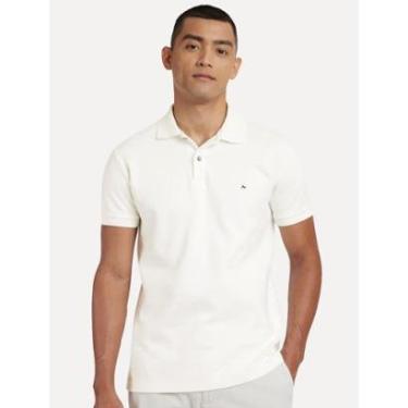 Imagem de Polo Aramis Masculina Suedine Canelado Off-White-Masculino