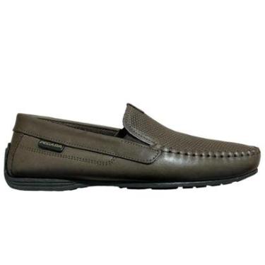 Imagem de Mocassim pegada 140741 Masculino Cravo-Masculino