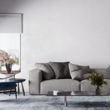 Imagem de Papel de Parede Bobinex Essencial Aspecto Tecido Grosso Azul 4343