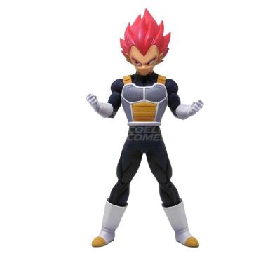 Imagem de Boneco Vegeta Super Sayajin God Dragon Ball Z Super - 20Cm