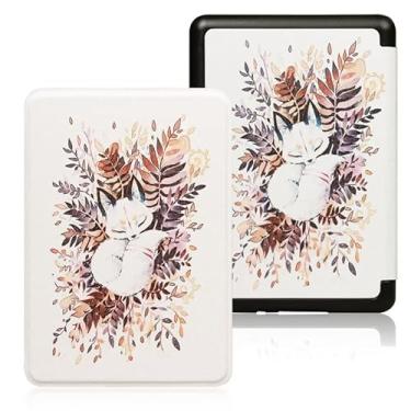 Imagem de Capa para Kindle 2022 11a geração Modelo C2V2L3 Função Hibernação (Raposa) +Pelicula fosca