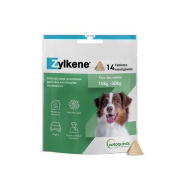 Imagem de Zylkene 225mg Tranquil Natural Cães 10 a 30kg 14tabs Vetoquinol