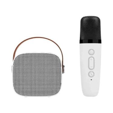 Imagem de Máquina De Karaokê Portátil Para Crianças Com Alto-falante Bluetooth H