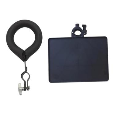 Imagem de menolana Gancho extensor para estante de partitura, suporte para violino, design com clipe, acessório, estável e prático para transmissões ao vivo, Estilo 1