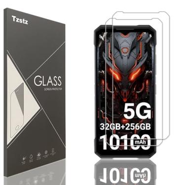 Imagem de Tzstz 3 peças protetoras de tela de vidro temperado para DOOGEE S200 / DOOGEE S200 X Dureza 9H Película protetora de tela HD antiarranhões