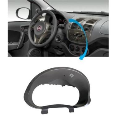 Imagem de Moldura Velocímetro Cinza Grand Siena Novo Palio Original - Fiat