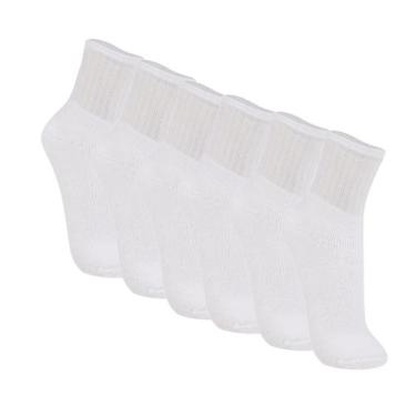 Imagem de Kit 6 pares de meia esportiva trifil  cano medio original nf, 35-38, B