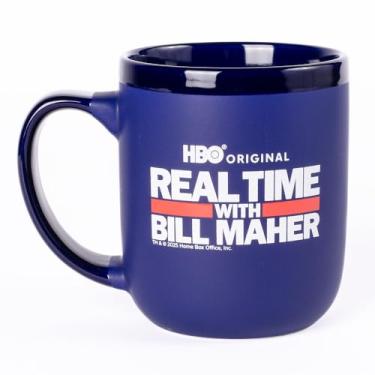 Imagem de HBO Caneca de cerâmica Real Time with Bill Maher Temporada 23, xícara de café de 473 ml - Oficialmente licenciada