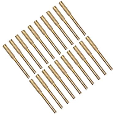 Imagem de Afiador de Motosserra, Cabeça de Moagem de Rebarba, Kit de Conjunto de Ferramentas de Afiação de Arquivo Giratório Com Material de Esmeril para Moedor Elétrico, Roda de 7/32 (4mm)