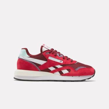 Imagem de Reebok Tênis feminino Nylon 89, Vector VERMELHO/Borgonha Clássico/Branco, 3 Reino Unido