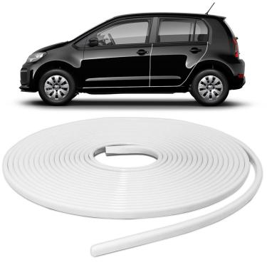 Imagem de Borracha Protetor de Borda Porta Autoadesiva Incolor 10 Metros