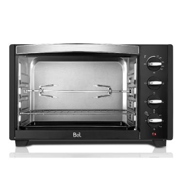 Imagem de Forno Elétrico 66 Litros com Espeto Giratório 1600W Preto BEL66D - 127V