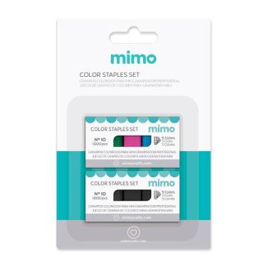 Imagem de Grampos Coloridos para Mini Grampeador Profissional - Nº 10 - Mimo - 2