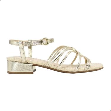 Imagem de Sandália Ramarim 2548205 Ouro