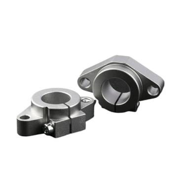 Imagem de 4 peças/lote SHF12 SHF8 SHF10 SHF35 SHF13 SHF16 SHF20 SHF25 SHF30 12 mm Suporte de eixo de trilho linear Mesa XYZ Router CNC Peça de impressora 3D (SHF12)