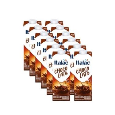 Imagem de PACK BEBIDA LÁCTEA UHT CHOCOLATE ITALAC 1L - 12UNID