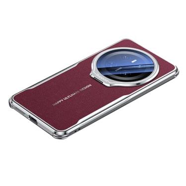 Imagem de LYJSMGZ Capa à prova de choque para Huawei Mate 80 Pro Max/80 Pro/80, suporte de filme de lente de cobertura total, anti-impressão digital, capa fina de dissipação de calor, vermelha, Mate 80 Pro Max