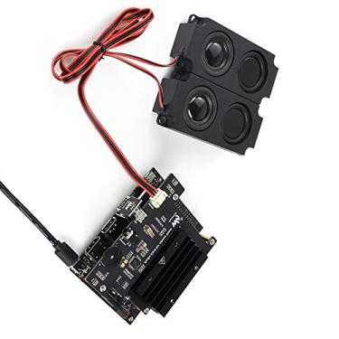 Imagem de ZEZEFUFU Placa de áudio conector USB SSS1629 Chip de áudio, Plug and Play, módulo de alto-falante de canal de som duplo para NVIDIA Jetson Nano Developer Kit
