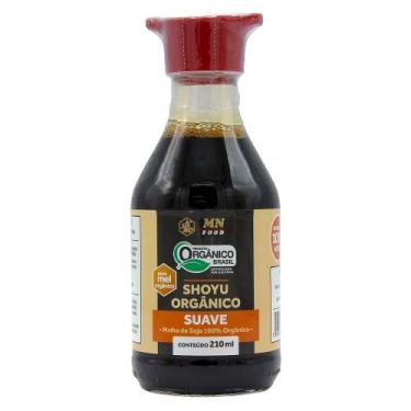 Imagem de Molho Shoyu Suave Orgânico Mn Food 210ml