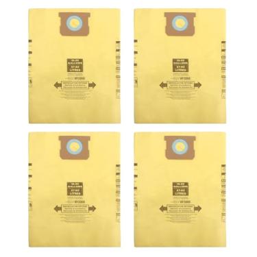 Imagem de 9067333 Sacos de aspirador de pó para saco de aspirador de pó tanques de 15-22 galões, ideais para drywall e cinzas frias - pacote com 4