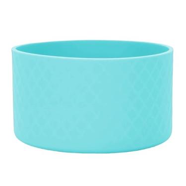 Imagem de ZJchao Bota de Garrafa de água de Silicone, Capa Protetora Antiderrapante para Garrafas Owala FreeSip 32 Onças 40 Onças Com Base Antiderrapante e Design Ergonômico (Azul)