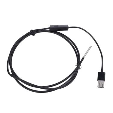 Imagem de Jopwkuin Câmera Endoscópio USB de Alta Definição 1080P 3.9MM Com 6 Luzes LED para Reparo de Carro Encanamento 1m de Comprimento