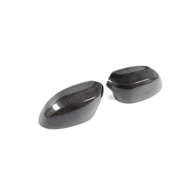 Imagem de Padrão de fibra de carbono do carro retrovisor lateral asa espelho cobre protetor Compatível com bmw z4 e85 2002-2008(Carbon Fiber Pattern Right)