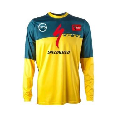 Imagem de Camisa De Ciclismo Masculina De Manga Longa Com Impressão 3D, Respiráv