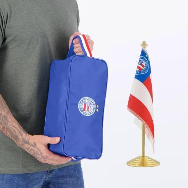 Imagem de Kit Bahia Porta Chuteira e Bandeira de Mesa-Unissex