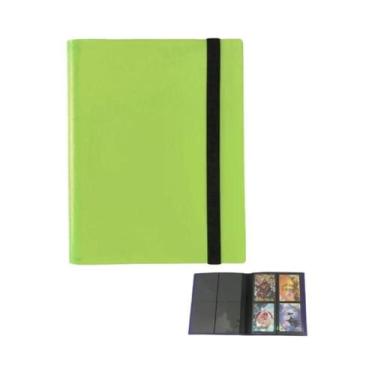 Imagem de Fichário Para Cartões De Esportes Com Múltiplos Bolsos, Capa Durável E