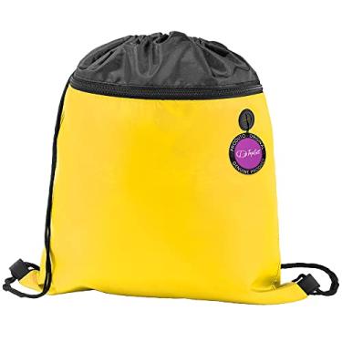 Imagem de Mochila tipo Saco Gym Sack 35x40cm Cannes TopGet (Amarelo)