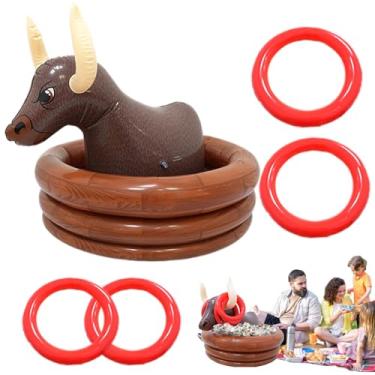 Imagem de Cooler Inflável Para Bebidas | Cooler Portátil Com Para Servir | Arca Térmica De Grande Capacidade Para Festas De Verão, Praia, Churrascos, Esportes E Eventos Ao Ar Livre