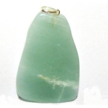 Imagem de Pingente Chapa Água Marinha Natural Pino Prata 950 30 a 50mm - Cristai