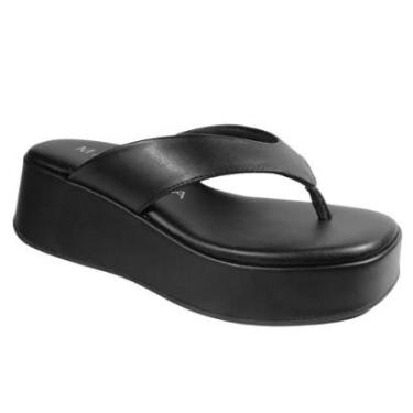 Imagem de Tamanco Mariotta Dedo Salto Plataforma Flatform 20545-01-Feminino