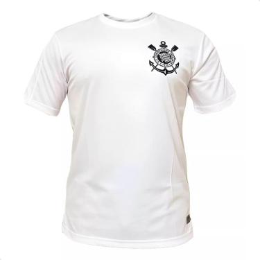 Imagem de Camisa Corinthians Casual Fit Timão Campeão Alvinegro-Masculino