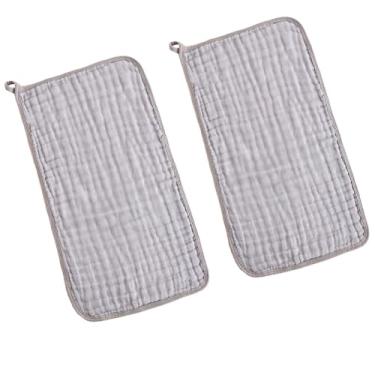 Imagem de Pacote com 2 panos de arroto para bebês ultra macios para bebês recém-nascidos, presentes de banho absorventes para meninas e meninos