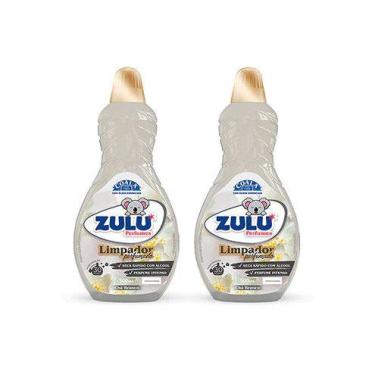 Imagem de Kit 2 Limpador Multiuso Perfumado Zulu Coala 500ml Fragrância Chá Bran